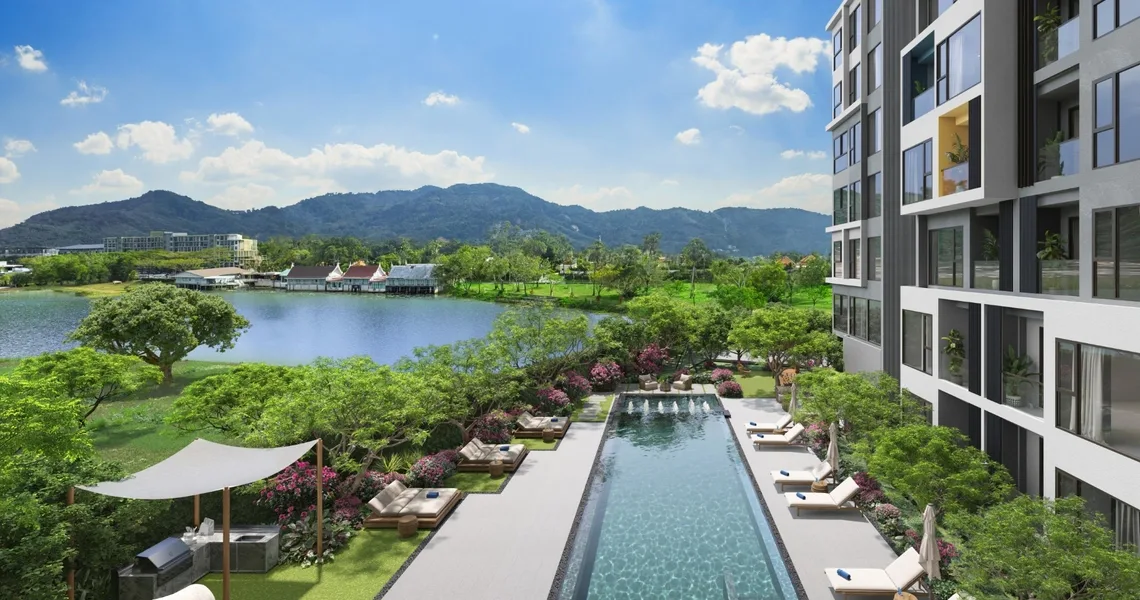 1BR at Laguna Lakeside, unit 1418.0