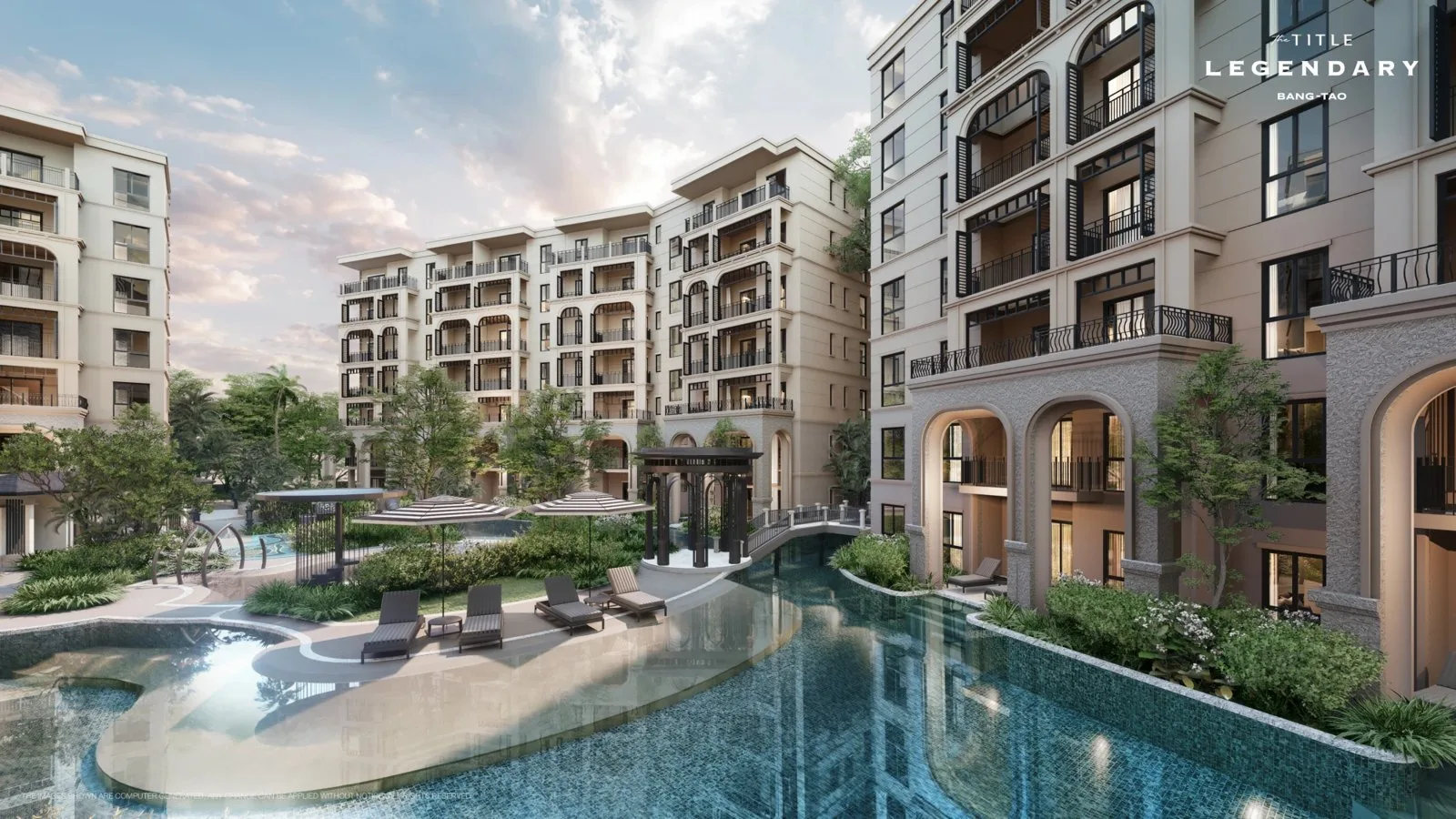 1BR at Title Legendary, unit F207